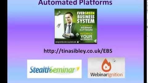 Evergreen Automated Webinars 1