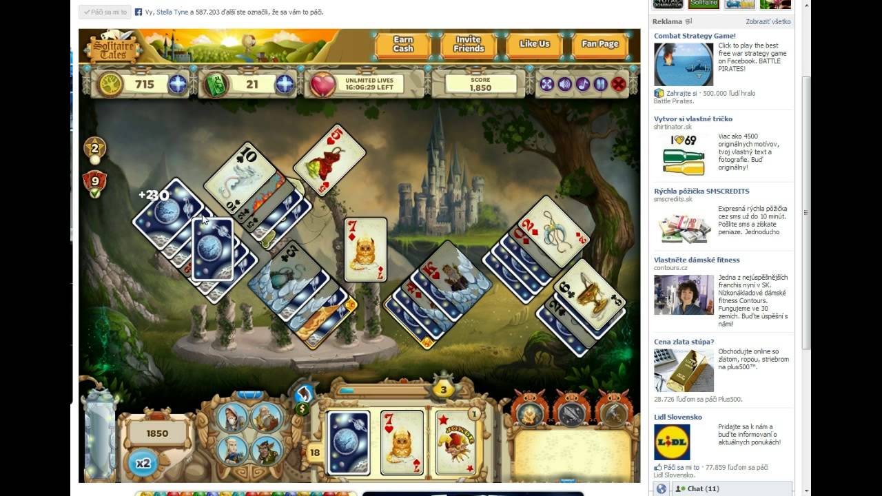 Solitaire Tales level 48 12 cash used 😈