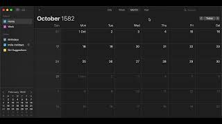 Why is October 1582 missing 10 days?