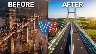 How a Modern Bridge Is Built | Full Construction Timelapse