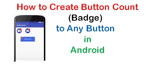 How to Add Item Count(Badge) to any Button in Android | ShoutCafe.com