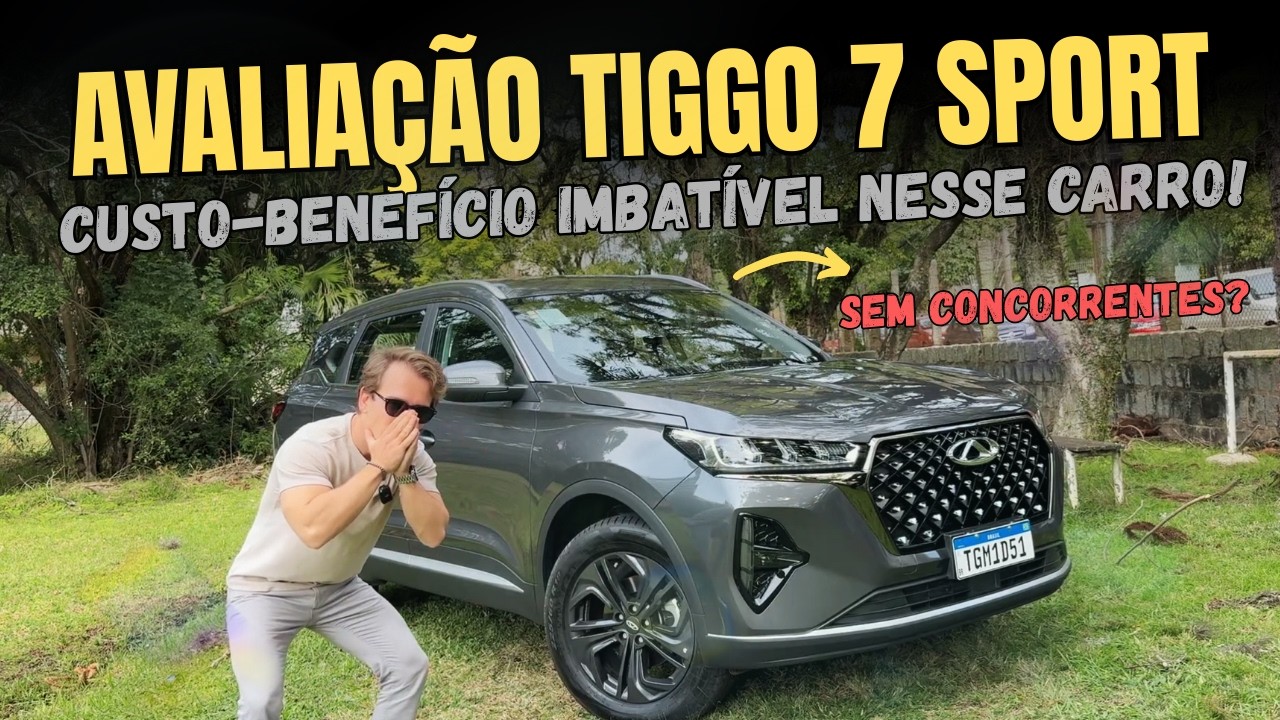 Avaliação TIGGO 7 SPORT. Ficou Difícil Para os SUV'S Compactos. IMBATÍVEL no Preço. E o PÓS-VENDA?