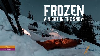 A SIMPLE setup for SLEEPING in the SNOW by The Slippery Slope 5,297 views 3 years ago 10 minutes, 4 seconds