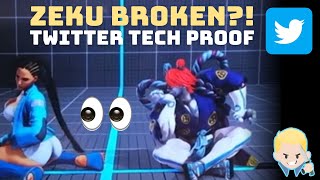 SFV Zeku Broken after the Balance Patch - Twitter Tech Proof !