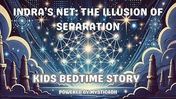 Indra’s Net: The Illusion of Separation Explained | Mysticadii | BedTime Stories for Kids