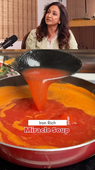 Miracle Soup- Rich in Iron ! #healthysoup #recipe #ironrich