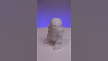 3D printed Star Wars R2D2 time lapse