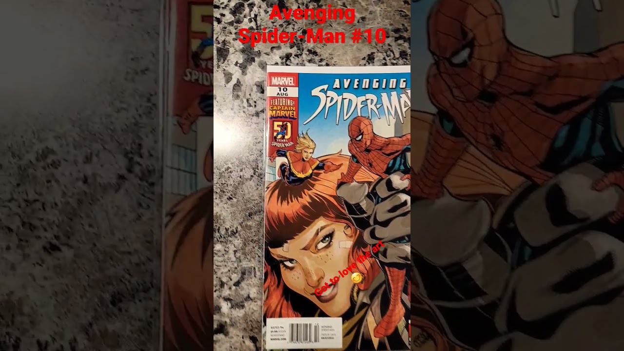 Show case of Avenging spider-man #10