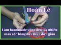 Làm handmade vòng đeo tay nhiều màu sắc bằng dây thun đơn giản