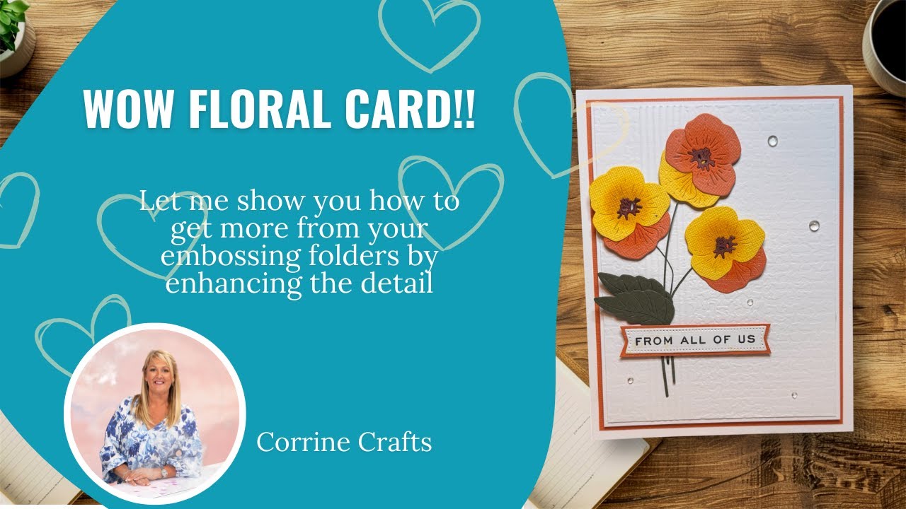From Scraps to Stunning 🌸 Learn how to elevate your embossing folders ...