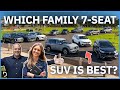 Which 7 seat suv is best for your family 12 suv mega test  drivecomau