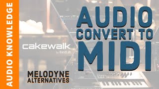 Audio To MIDI Conversion | Melodyne Alternatives