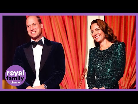 William and Kate Attend the Royal Variety Performance