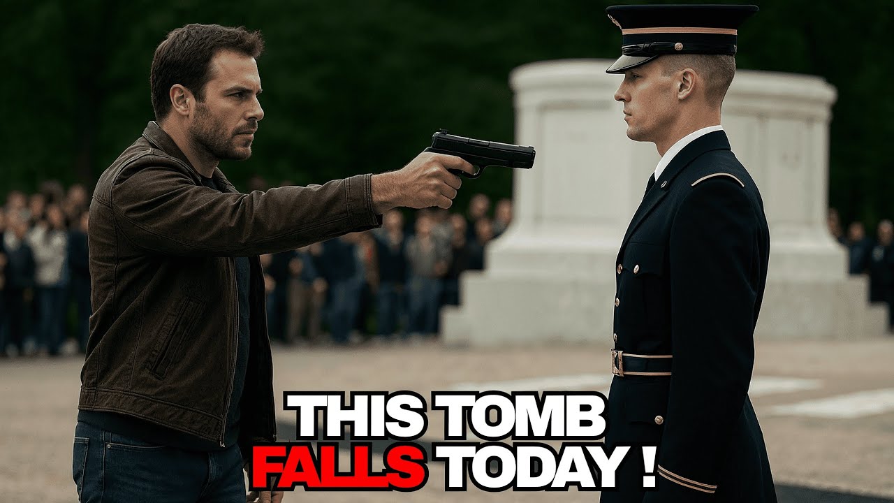 Wanted Fugutive PULLED a Gun at a Tomb Guard … Big Mistake