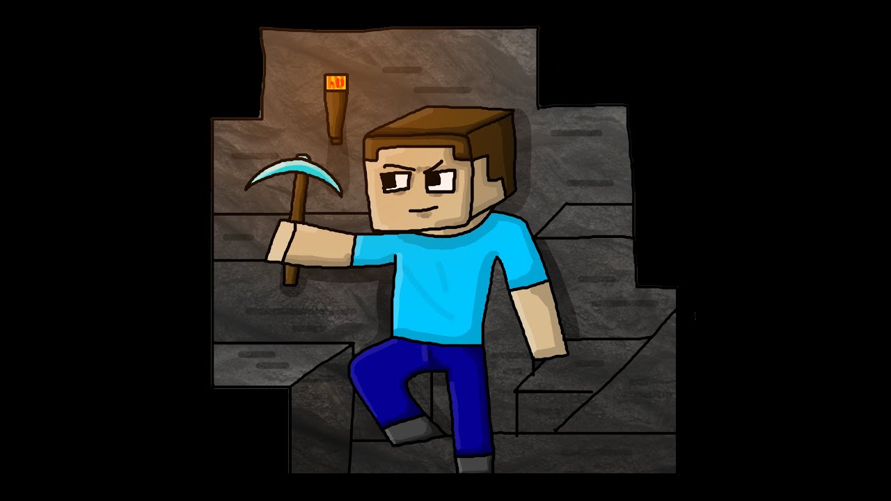 Доча майнкрафт рисует