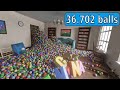 Balls in the room blender eevee animation rigid body simulation physics