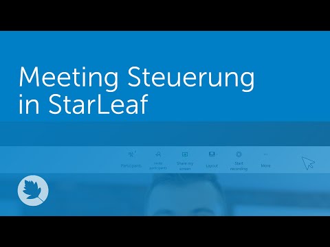 Meeting Steuerung in StarLeaf