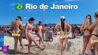 🇧🇷 IPANEMA Beach ⛱️ Rio de Janeiro BRAZIL 2023 4K video