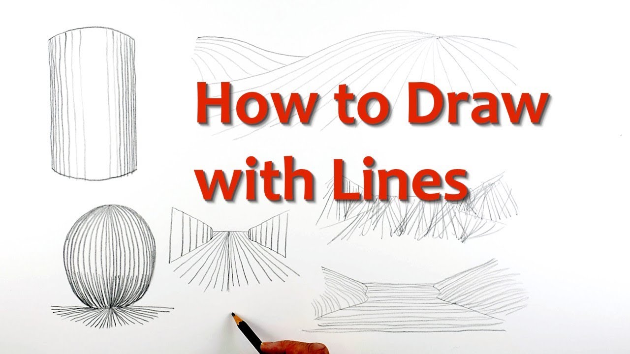 How To Draw With Lines Easy Drawing Tutorial For Beginners