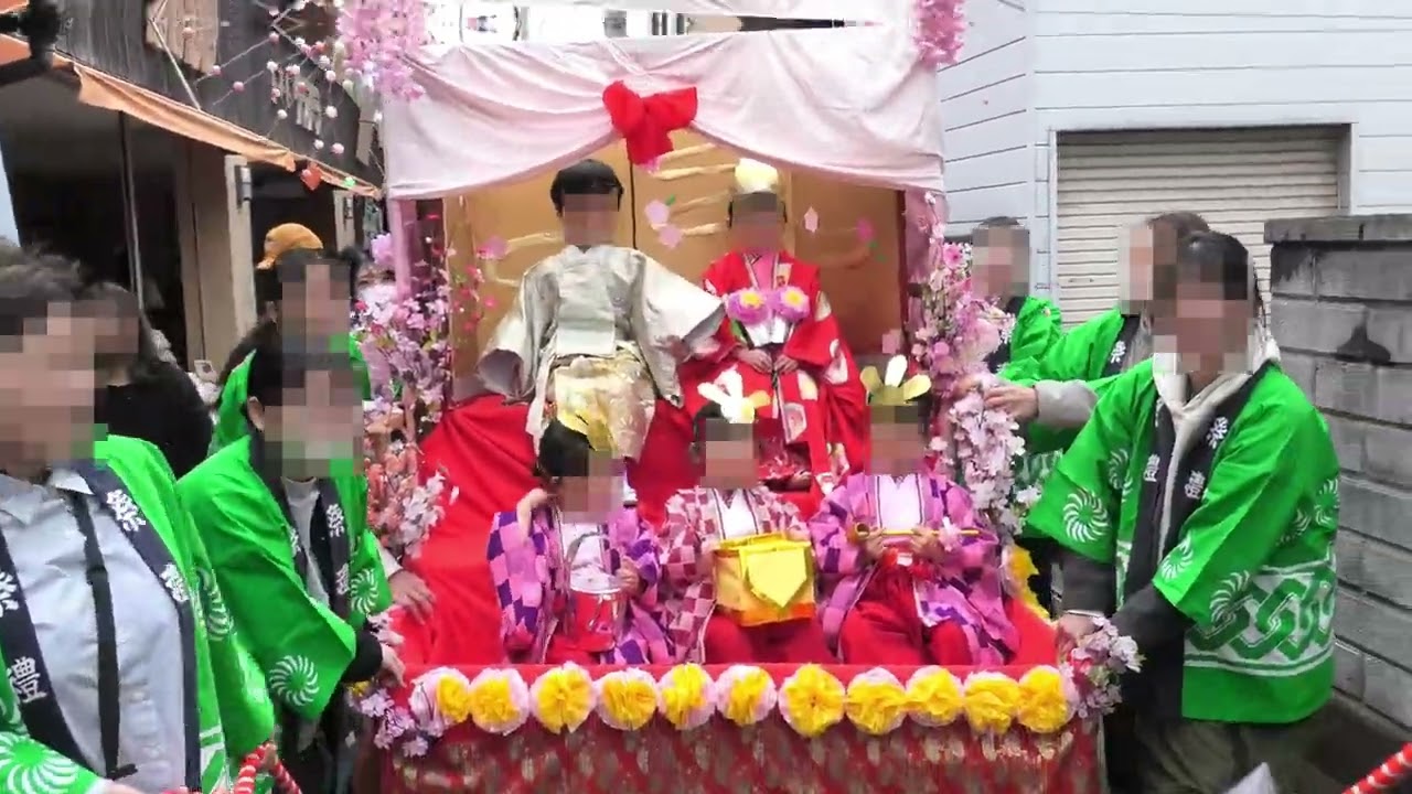 子供雛歌道中&市松行列　　第２４回引田ひなまつり