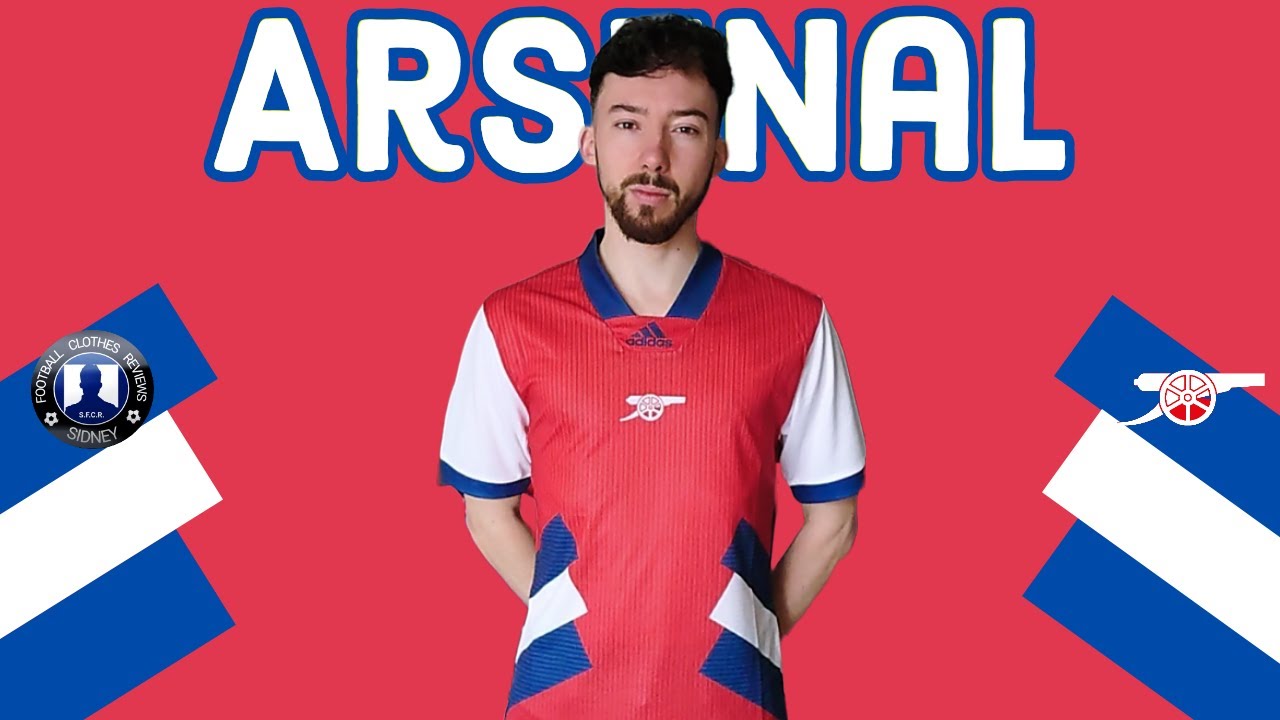 Adidas Arsenal 2023 Icon Retro Remake Jersey Unboxing