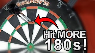 How to Hit MORE 180s! | Key Tips for Better Scoring in Darts!