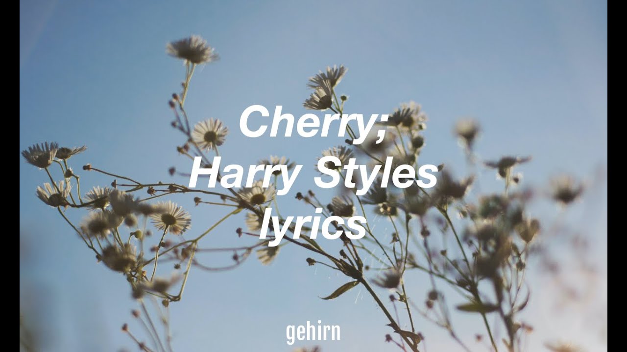 Harry Styles Cherry // lyrics // español YouTube