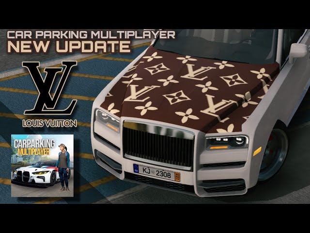 New Rolls Royce Cullinan Louis Vuitton Hood Wrap Tutorial in Car Parking  Multiplayer New Update 