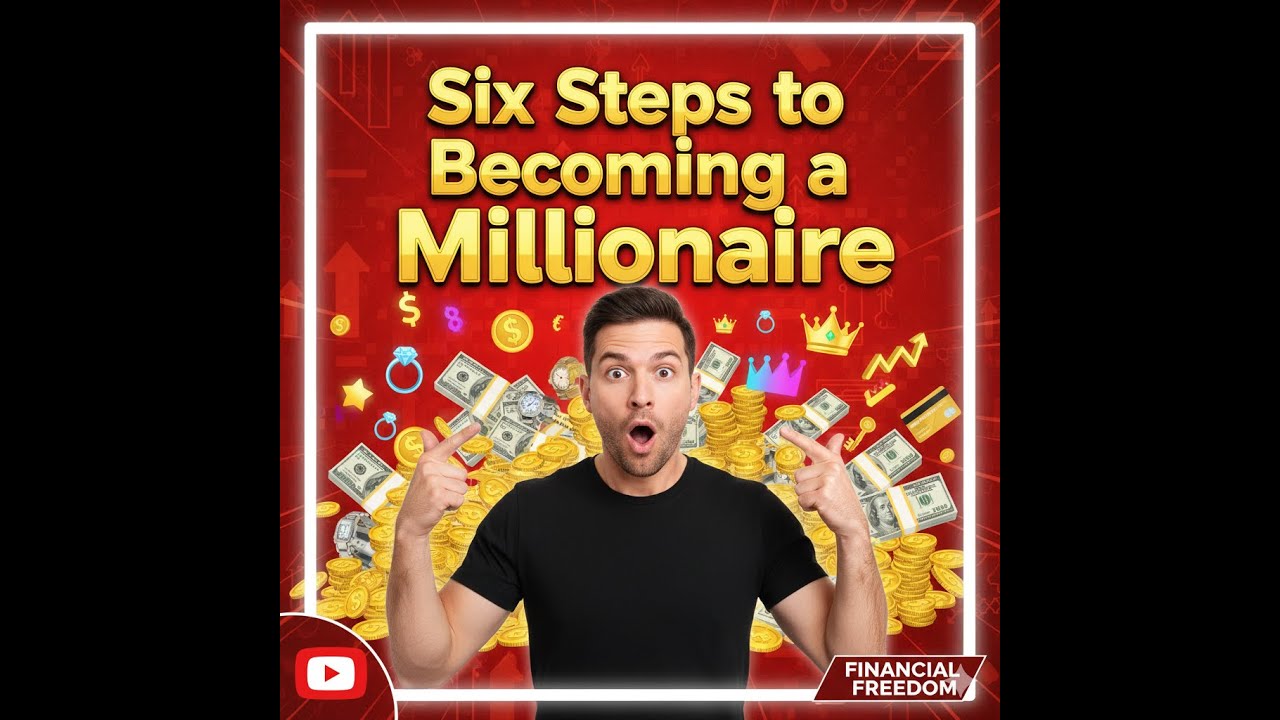 Six Steps to Becoming a Millionaire: Your Ultimate Financial Roadmap