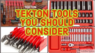 All of the TEKTON Tools You Should Consider Buying