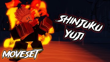 Shinjuku Yuji Moveset Showcase | Base + Awakening❗ | JJS Skill Builder