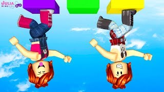 Roblox - CABEÇA PARA BAIXO NO PARKOUR (Big Brain)