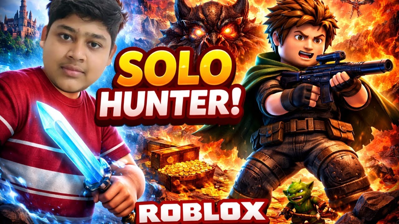 Solo Hunter Robux Shop Playing solo hunter first time |Roblox | Zudix gamer | - YouTube