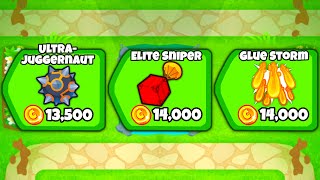 So I used the CHEAPEST tier 5 upgrades... (Bloons TD Battles 2)