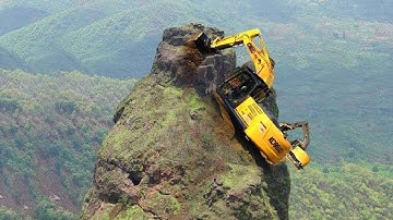 10 Extreme Dangerous Idiots Excavator Heavy Equipment Trucks Excavator Operator Fastest Working