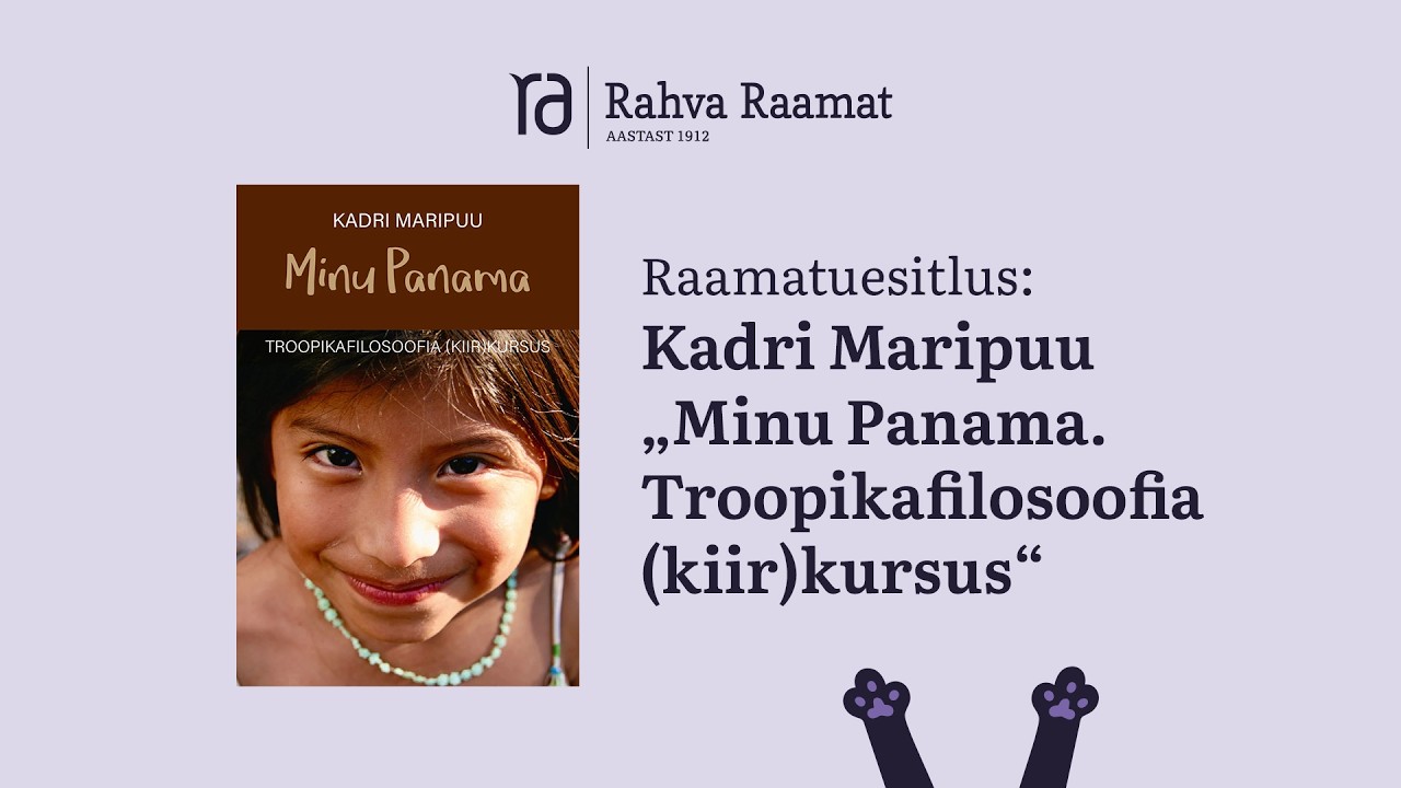 Kadri Maripuu raamatu “Minu Panama” esitlus