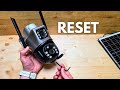 How to RESET - V380 Pro 4G / WiFi Security Camera CCTV