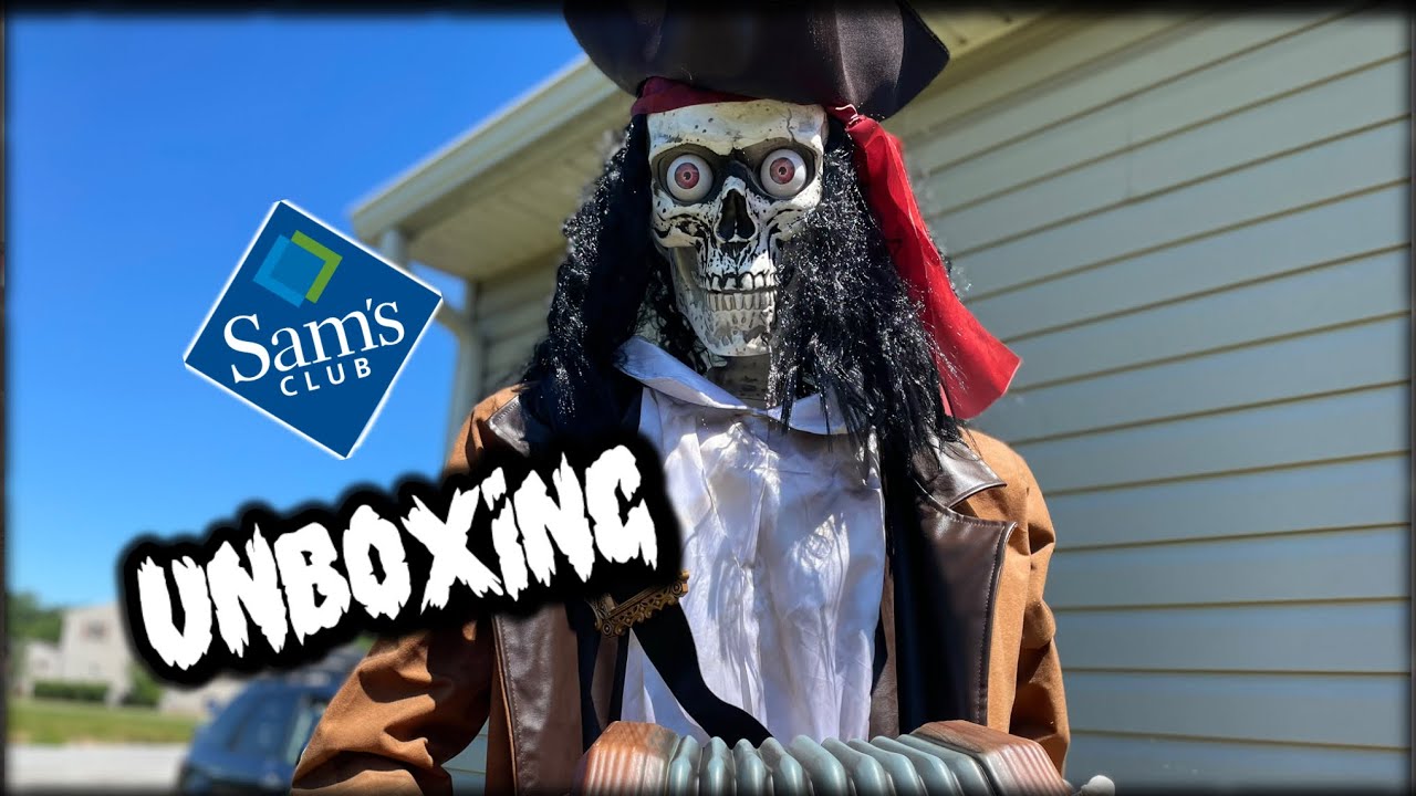 This Animatronic Was CANCELLED?! | Sam’s Club Halloween 2026 Bluetooth Pirate Skeleton UNBOXING