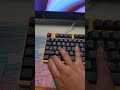 This keyboard blew my mind! : ) #mechanicalkeyboard #keyboard #budgetkeyboard