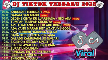 DJ TIKTOK TERBARU 2025 - DJ ANUGERAH TERINDAH🎵 DJ GARAM DAN MADU FULL ALBUM