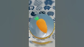 Drawing a Carrot🥕 #asmr #satisfying #relaxing #shorts #coloring #viral #fyp #asmrsounds #challenge