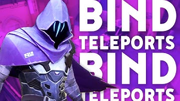 The BEST Bind Omen Teleport + Smoke Spots (Valorant)