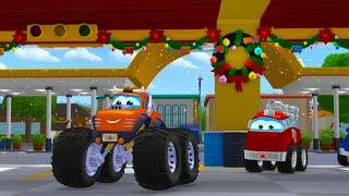 Car Christmas Gifts | Car Cartoons for Kids | The Adventures of Chuck & Friends