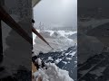 雪を切る#winter #雪掻き 雪#shorts #snow