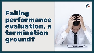 Failing performance evaluation, termination ground?