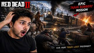 Humne Train Loot Li?! 😳 | Red Dead Redemption 2 💀🚂 Epic Train Robbery Gameplay हिन्दी #rdr2