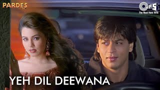 Yeh Dil Deewana | English Translation | Shah Rukh Khan | Pardes | Sonu Nigam | ENG SUB
