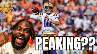 LSU IS PEAKING! LSU DESTROYS AUBURN  38-17👀 THE TIGERS JUST SENT A WARNING SHOT TO ALABAMA!