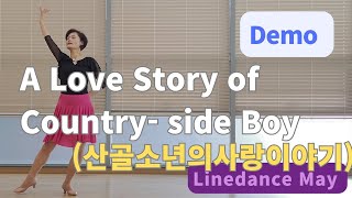 A Love Story of Country side Boy 산골 소년의 사랑 이야기 Line Dance 아이유& 박보검 폭싹속았수다 (Improver) - Demo