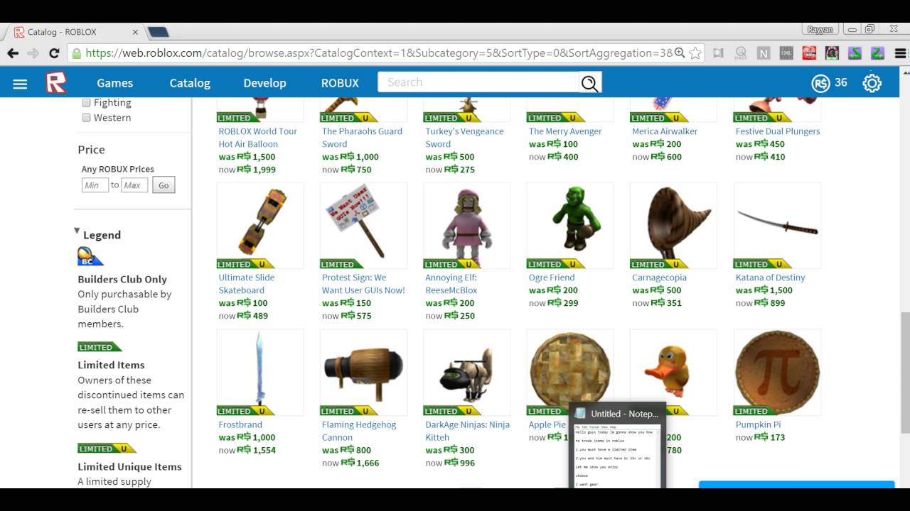 How To Trade In Roblox 2016 Youtube - how to trade on roblox 2016